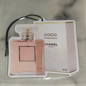 NEW Coco Mademoiselle Type Car Freshener Air Freshie Luxury Scent